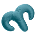 Arie Duo Spooning Pillow with Palm Vibrator Blue