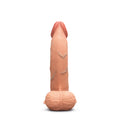 Slipskin Realistic Silicone Dildo - 8" Curvy Mocha