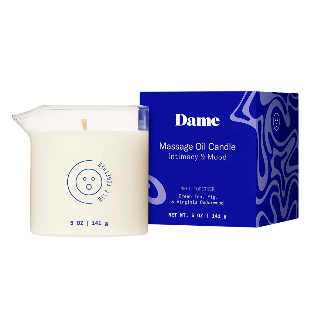 Massage Oil Candle Melt Together