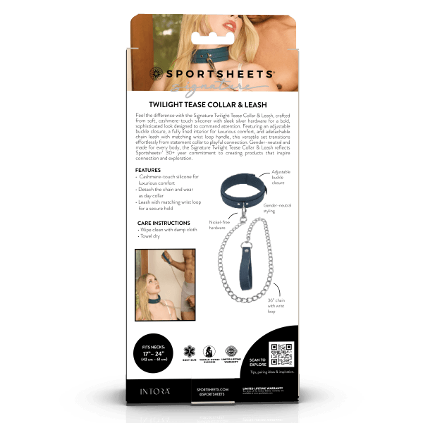 Signature Twilight Tease Collar & Leash