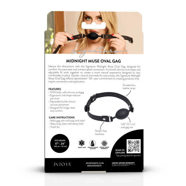 Signature Midnight Muse Oval Gag
