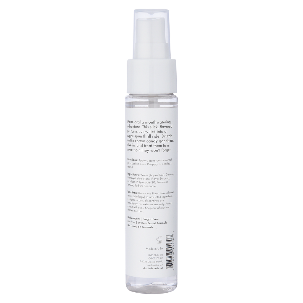 BLOW ME ORAL SEX GEL - COTTON CANDY - 2 floz | 60 mL