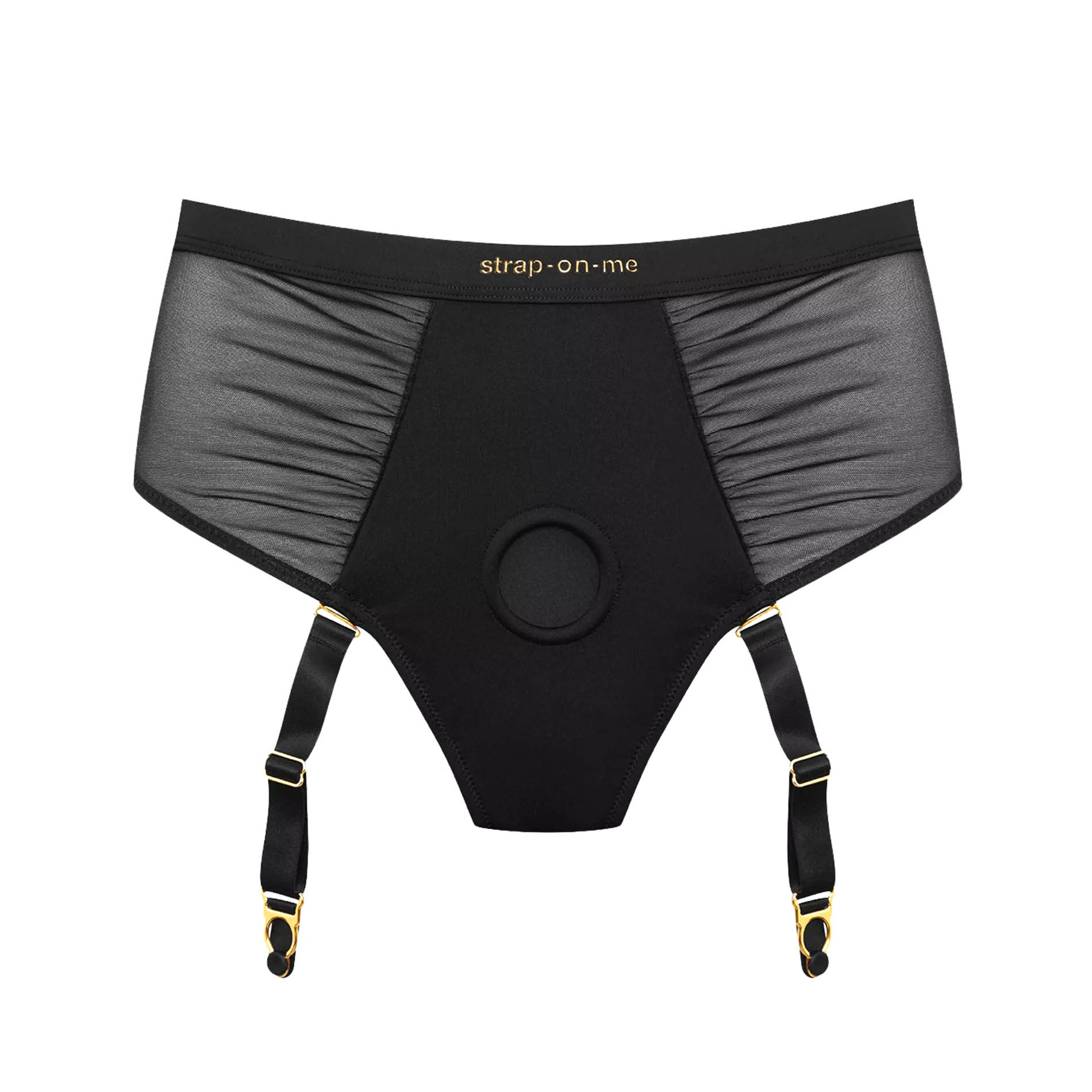 HARNESS LINGERIE IDYLLE - S - BLACK
