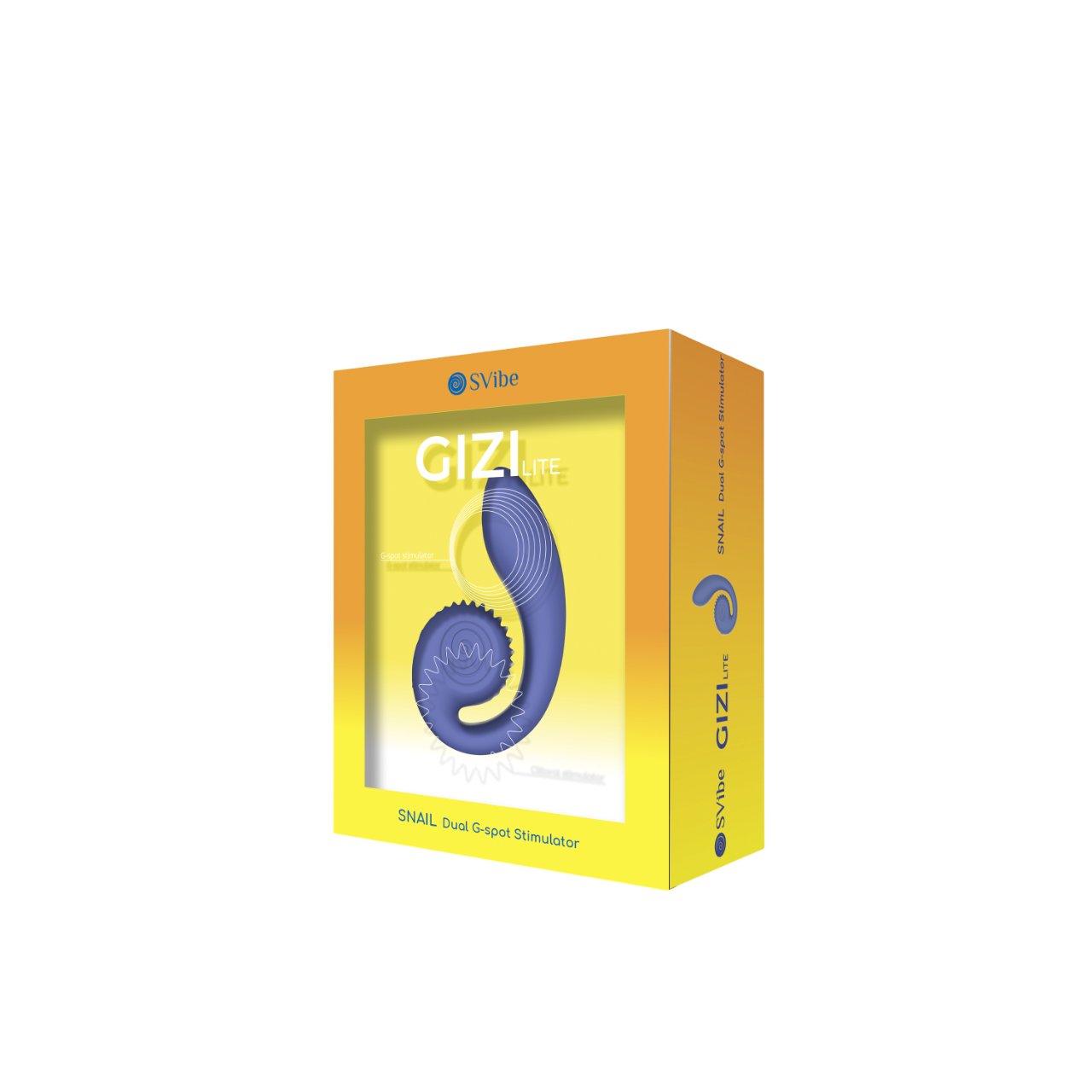 SVibe Snail GIZI Lite vibrator, juicy blueberry