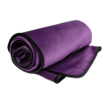 Fascinator Lush Throw  Purple Microvelvet - King Size