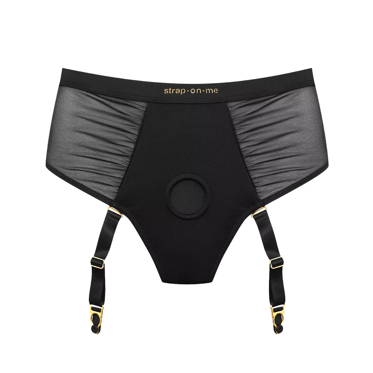 HARNESS LINGERIE IDYLLE - XL - BLACK